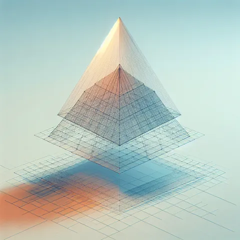 Measuring and estimating volume of pyramids