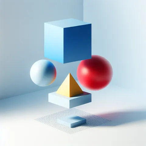 Reasoning with three-dimensional shapes and their attributes