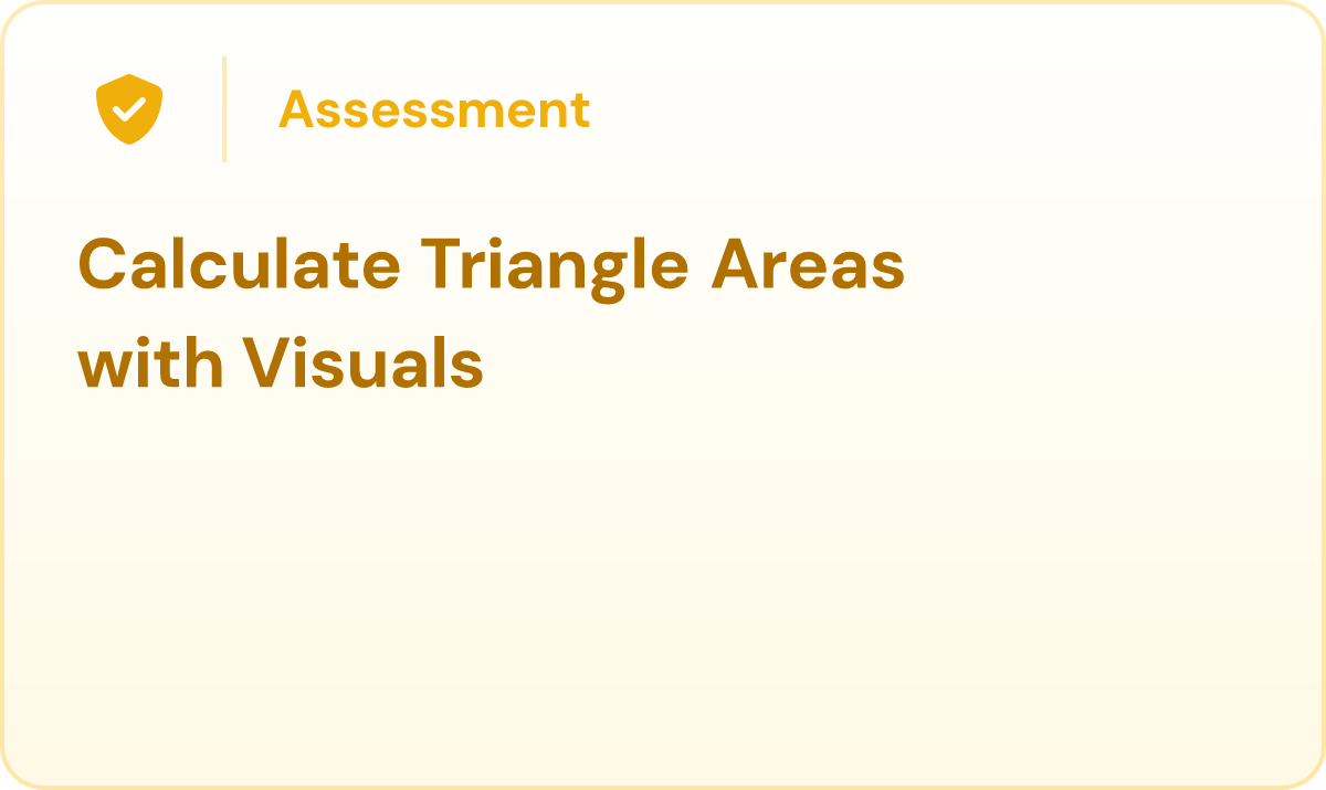 Calculate Triangle Areas with Visuals