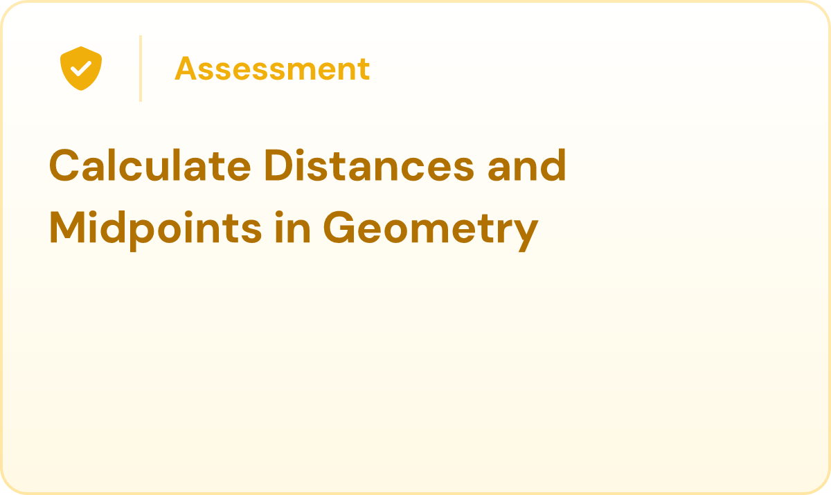 Calculate Distances and Midpoints in Geometry