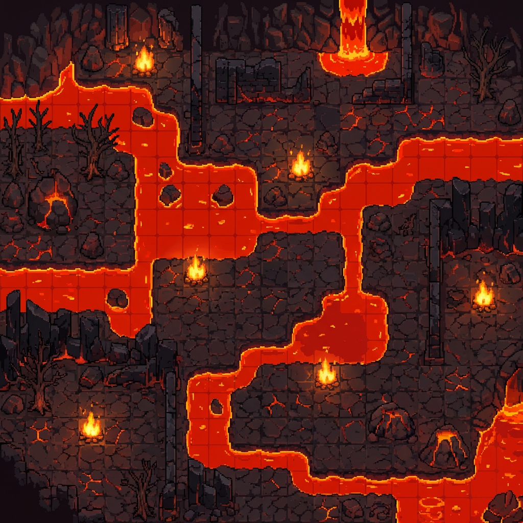 Lava arena map