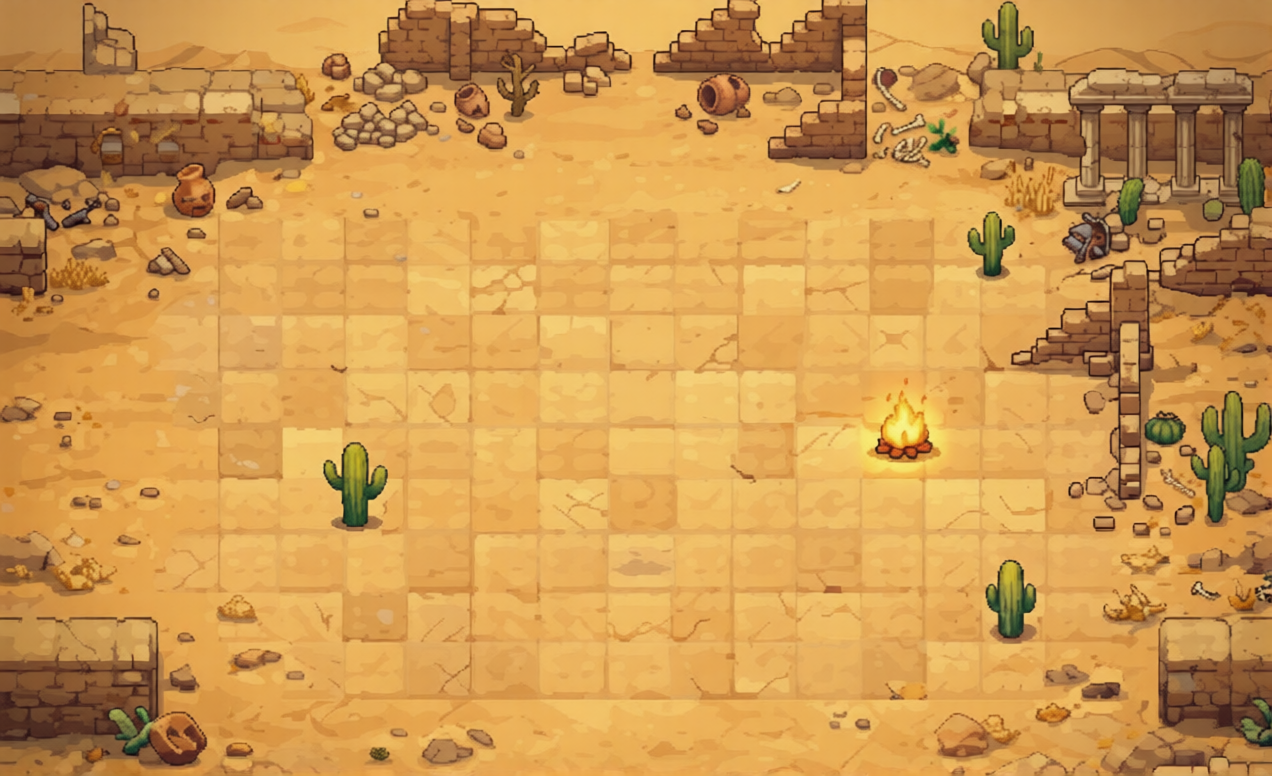WayArena — the live arena battlefield